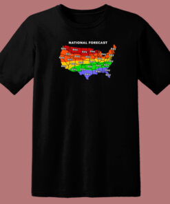 National Forecast Map Gay T Shirt Style National Forecast Map Gay T Shirt Style