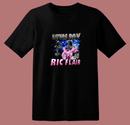 Nature Boy Ric Flair Bootleg Rap Style 80s T Shirt