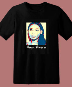 Naya Rivera Art 80s T Shirt Naya Rivera Art 80s T Shirt