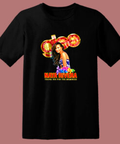 Naya Rivera Thank You For The Memories 80s T Shirt