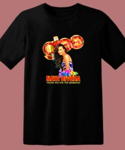 Naya Rivera Thank You For The Memories 80s T Shirt
