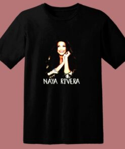 Naya Rivera Vector Art 80s T Shirt