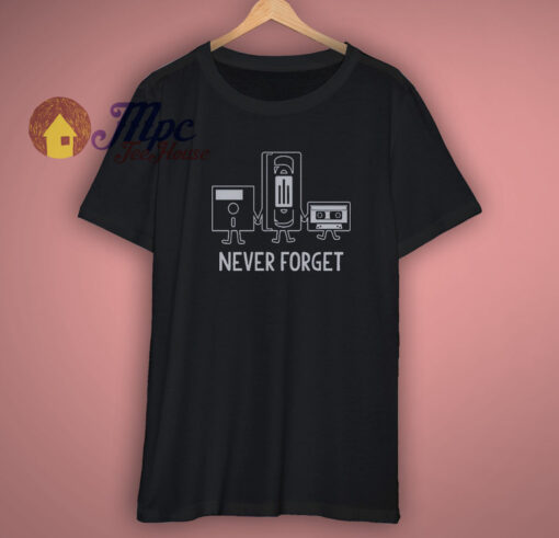 Never Forget Graphic Music Shirt