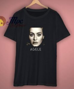 New Adele Top Singer Billboard Black Shirt