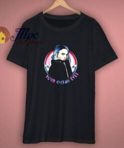 New Billie Your Ocean Eyes Eilish Us Singer Black’s T-Shirt