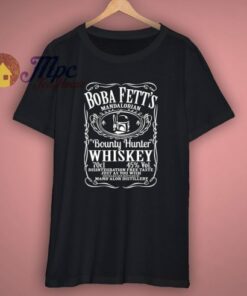 New Boba Fett Whiskey Starwars T Shirt