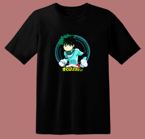 New Funimation My Hero Academia 80s T Shirt