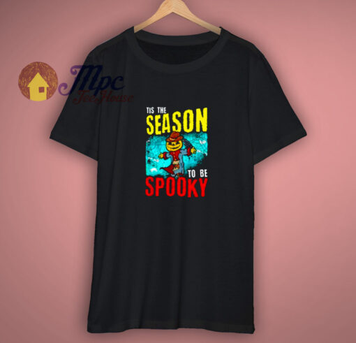 New Halloween Season To Be Spooky Pumpkin Scarecrow Shirt