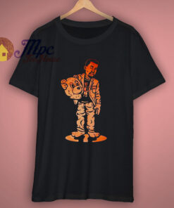 New Kanye West Costume Bear Tan Orange T-Shirt