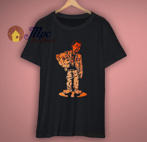 New Kanye West Costume Bear Tan Orange T-Shirt