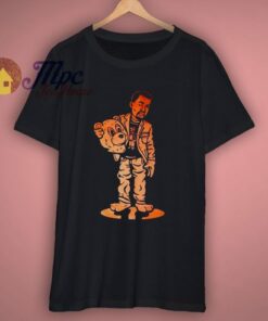 New Kanye West Costume Bear Tan Orange T-Shirt