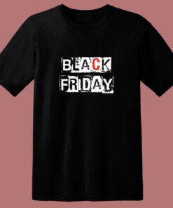 New Official Black Friday 80s T Shirt