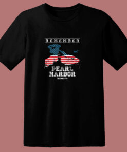 New Pearl Harbor Remembrance Day 80s T Shirt