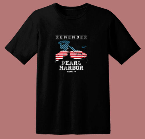 New Pearl Harbor Remembrance Day 80s T Shirt