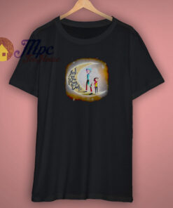 New Rick And Morty I Love You To The Moon Shirt