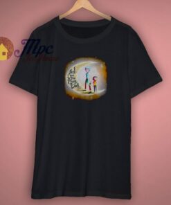 New Rick And Morty I Love You To The Moon Shirt