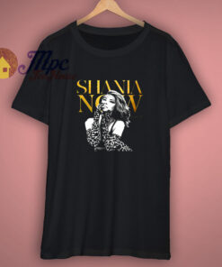 New Shania Twain Tour 2018 Music Legend Singer T Shirt