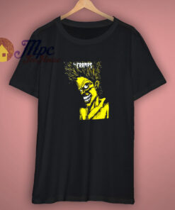 New The Cramps Bad Music Punk Rock T Shirt