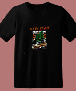 New Year In Danger Classic 80s T Shirt