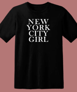 New York City Girl 80s T Shirt New York City Girl 80s T Shirt