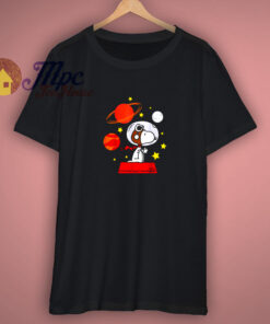 Nice Peanuts Snoopy Space Pilot Mars T Shirt Nice Peanuts Snoopy Space Pilot Mars T Shirt
