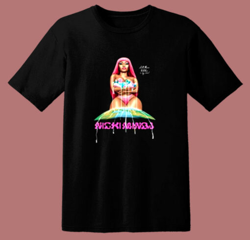Nicki Minaj Wrld Tour 2019 80s T Shirt