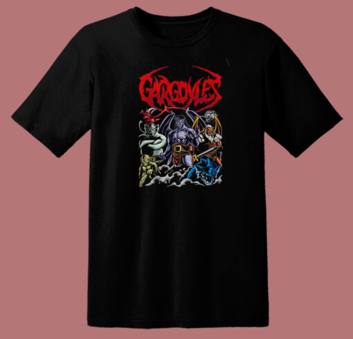 Night Warriors Gargoyles T Shirt Style