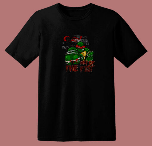 Ninja Turtles Raphael Way Of The Fist 80s T Shirt
