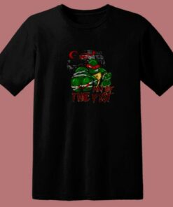 Ninja Turtles Raphael Way Of The Fist 80s T Shirt