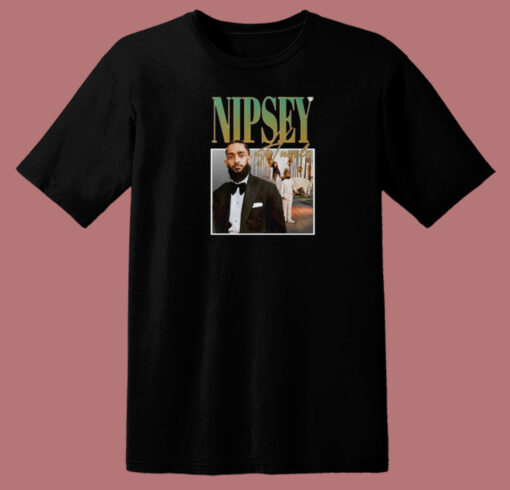 Nipsey Hussle 90s T Shirt Style