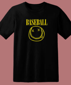Nirvana Baseball Parody T Shirt Style