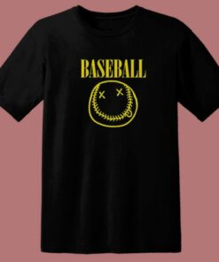 Nirvana Baseball Parody T Shirt Style