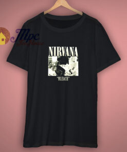Nirvana Bleach Kurt Kobain Rock Band T-Shirt
