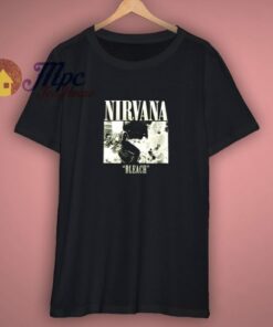 Nirvana Bleach Kurt Kobain Rock Band T-Shirt
