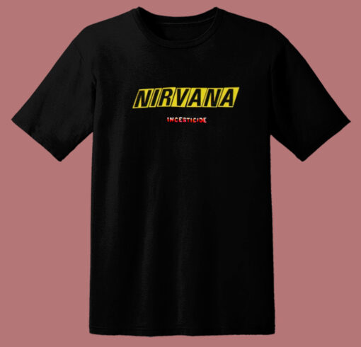 Nirvana Incesticide 1992 T Shirt Style