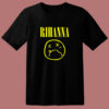 Nirvana Parody Rihanna 80s T Shirt