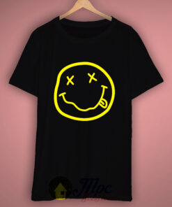 Nirvana Smile Face T Shirt