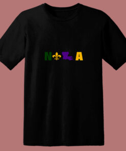 Nola Mardi Gras New Orleans 80s T Shirt Nola Mardi Gras New Orleans 80s T Shirt