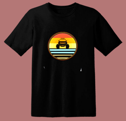 Off Road Retro Style Jeep 80s T Shirt