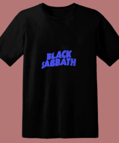 Official Black Sabbath Purple Logo 80s T Shirt Official Black Sabbath Purple Logo 80s T Shirt