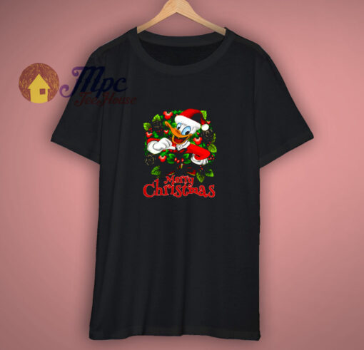 Official Donald Duck Merry Christmas T Shirt