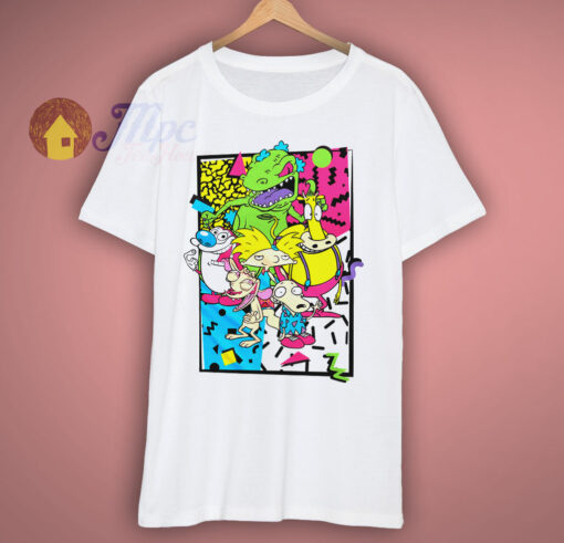 Old School Nickelodeon Cartoons T Shirt