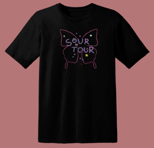 Olivia Rodrigo Sour Butterfly Tour T Shirt Style