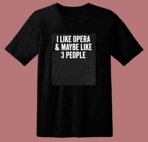 Opera House Music Theater Lover 80s T Shirt