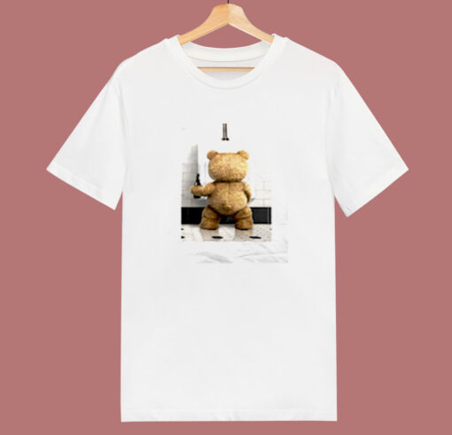 Orso Bear Beer Bianco The Happiness 80s T Shirt