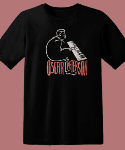 Oscar Peterson Jazz 80s T Shirt Style Oscar Peterson Jazz 80s T Shirt Style