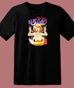 Otaku Ahegao Waifu 80s T Shirt Style