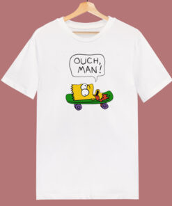 Ouch Man The Simpsons T Shirt Style
