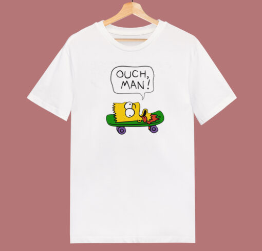 Ouch Man The Simpsons T Shirt Style