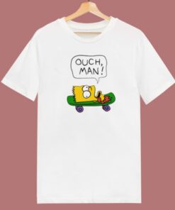 Ouch Man The Simpsons T Shirt Style